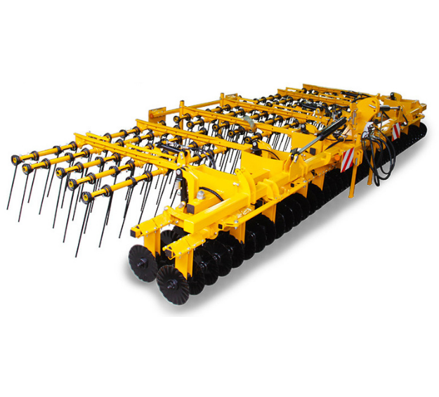 durable and compact straw harrow for orchard and vineyards